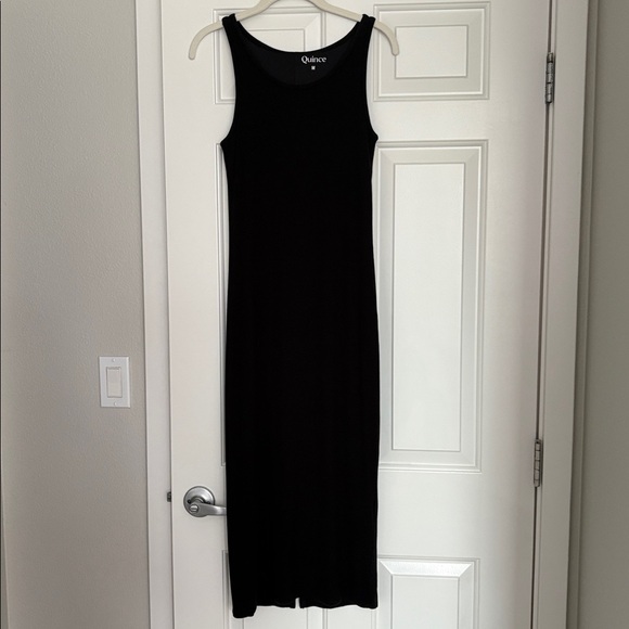 Quince Tencel Rib Knit Sleeveless Dress - M - EUC - Picture 1 of 4